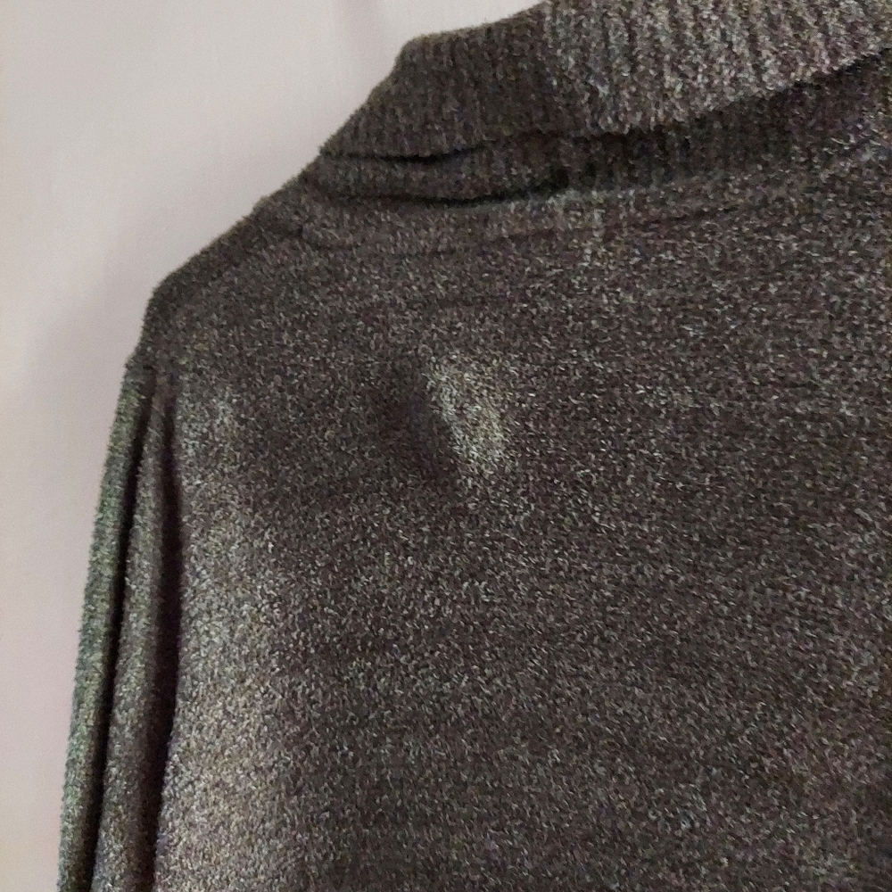 Max & Mia VERY soft olive green sweater cardigan with pockets - Picture 9 of 10